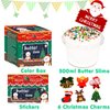 2024 Christmas Toys, Butter Slime Bucket Soft, Halloween Slime Set, Butter boy, Slime for 4-6 Year Old boy, Gift for 6 Year Old Girl, 2024 Children's Slime Advent Calendar, Clear Slime diyable Slime