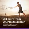 New Chapter Men's Multivitamin for Immune, Stress, Heart + Energy Support with Fermented Nutrients - Every Man's One Daily, Made with Organic Vegetables & Herbs, Non-GMO, Gluten Free - 48 ct