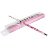 PANA 3D Kolinsky Nail Art Brush - Pink Glitter Handle, Size 5 - Acrylic Nail Art Sculpture Brush for Manicures Pedicure Salon Professional or Beginner
