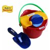 Spielstabil Bucket Mill 3 Piece Set - Includes Bucket, Sand Scoop and Spinning Wheel (Made in Germany)