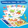 Paint with Water Books for Toddlers: 3 Pack Mess Free Watercolor Painting Paper for Kids Ages 3 4 5 6 7 8, Art Craft Gift for Girls Boys Birthday Holiday Toy Gift Travel Activities Stocking Stuffers