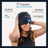 TheraICE Migraine Relief Cap PRO, Headache Relief Cap, Ice Face Mask, Cold Compress Head Wrap for Tension Headache Relief, Stress & Hangover, FocusZone Technology Provides Extra Cooling & Pressure