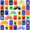 CCINEE 36pcs Halloween Coil Springs，Assorted Magic Halloween Spring Toys Party Favors with Halloween Theme Pattern for Kids Treat or Trick Bag Gift