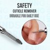 Makartt Nail Drill Bits Safety Tungsten Carbide Cuticle Remover Drill Bit Under Nail Cleaner Dead Skin Nail Prepare 3/32" For Electric Nail File Machine, Manicure Nail Salon Supply