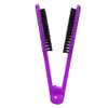 Double Sided Brush, Clamp Hair Brushes Straightener Anti-Static Styling Comb Hairdressing Tool V-Shape Hair Splint Combs Women Men Brushes for Home Barber Shop()