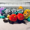 6Pcs Plants vs Zombies Plush Toys Zombie Sets,Ducky Newspaper Conehead Zombie,Sunflower Chomper Cherry Bomb Plant Soft Plants vs Zombies Toys PVZ Plush 1 2 for Birthday,Party,Halloween & Christmas