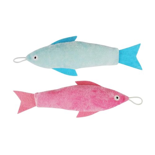 TTcat Catnip Matatabi Toys for Cats & Kittens,Cat Toys for Indoor Cats，Cat Kicker Toy（Fish*2）
