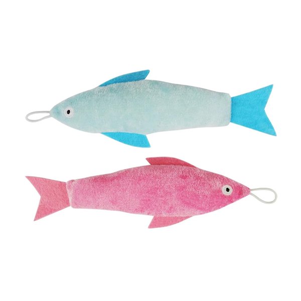 TTcat Catnip Matatabi Toys for Cats & Kittens,Cat Toys for Indoor Cats，Cat Kicker Toy（Fish*2）