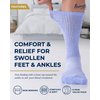Pembrook Diabetic Socks for Men and Women - Non Binding Socks Women | Neuropathy Socks for Men and Neuropathy Socks for Women | Edema Socks for Diabetics Women | Diabetic socks Women