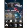 Dual Dash Cam Front and Inside FHD 1080P Dashcams for Cars with Infrared Night Vision Car Camera Driving Recorder 24H Park Monitor Motion Detection G-Sensor for Taxi Uber