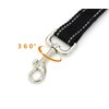 SUNNQ Reflective Dog Leash for Small Dogs, 6 FT (1 inch X 6FT, Black)
