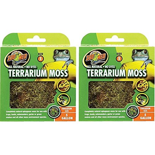 Terrarium Moss [Set of 2] Size: 5 Gallons