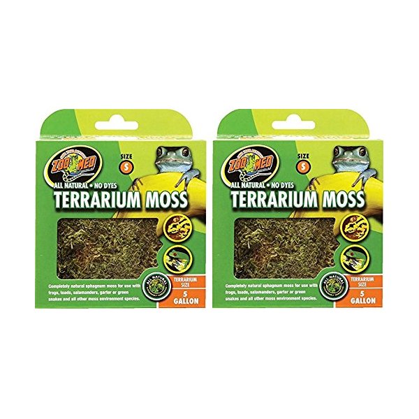 Terrarium Moss [Set of 2] Size: 5 Gallons