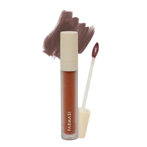 FARMASi Make Up Matte Liquid Lipstick, Long-Lasting and Ultra-comfortable, High-Impact, Lightweight, Organic, Pure Pigments 0.14 fl.oz (Sun Breeze)