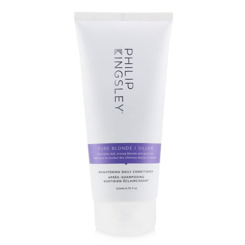 PHILIP KINGSLEY Pure Blonde/Silver Brightening Daily Purple Conditioner for Blonde Gray Brassy Co...