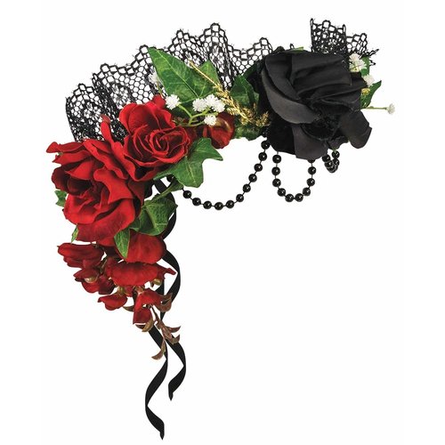 Forum Novelties Women's Fortune Teller Flower Crown, As Shown, One Size