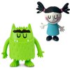 Color Monster & Nuna 4 Piece Figurine Set - Emotional Learning Toys for Boys, Girls, and Kids Ages 3+
