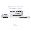Cisco Business CBS110-8T-D Unmanaged Switch | 8 Port GE | Desktop | Ext PS | Limited Lifetime Protection (CBS110-8T-D-NA)