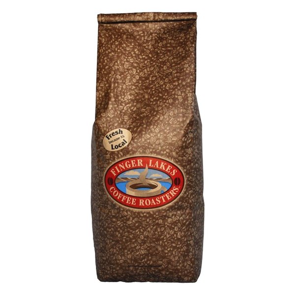 Finger Lakes Coffee Roasters, French Vanilla Decaf Coffee, Whole Bean, 5-pound bag