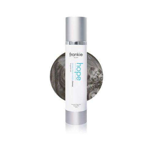 FP Skin Frankie for Acne Glycolic Acid Face Wash for Oily Skin with Activated Charcoal, Green Tea Extract and Hyaluronic Acid - Clarifying Without Drying 4 Oz/120ml