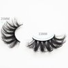 DAODER False Eyelashes 25mm Lashes Wispy Long 8D Mink Lashes Dramatic Volume Fluffy Eye Lashes Pack for Women 7Pairs Soft Reusable Fake Eyelashes