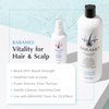 BARAMO Hair Boosting Mild Shampoo for Anti Hair Thinning & Hair Loss 16 fl oz, Active Ingredients DHT Blocker Shampoo for Women & Men, Scalp Care & Hair Regrowth Shampoo - Sulfate & Pareben Free