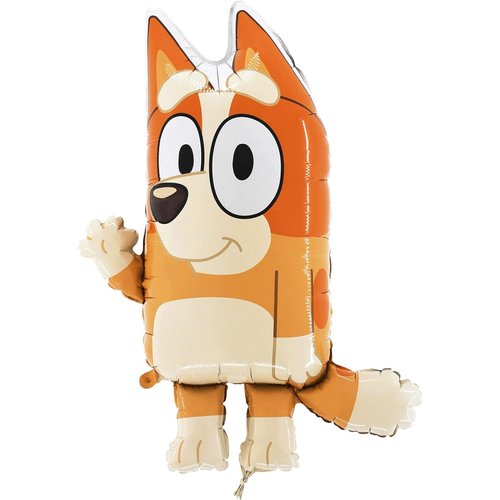 Toyland® 32 Inch Bingo Shaped Character Foil Balloon From Bluey - Kids Party Balloons