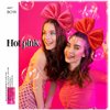 Olbye Christmas Bow Headbands Red Bows Xmas Hairbands Big Bowknot Hair Hoop Bow Cosplay Headpiece Halloween Christmas Costume Accessories 2Pcs (Red+Pink Bows)