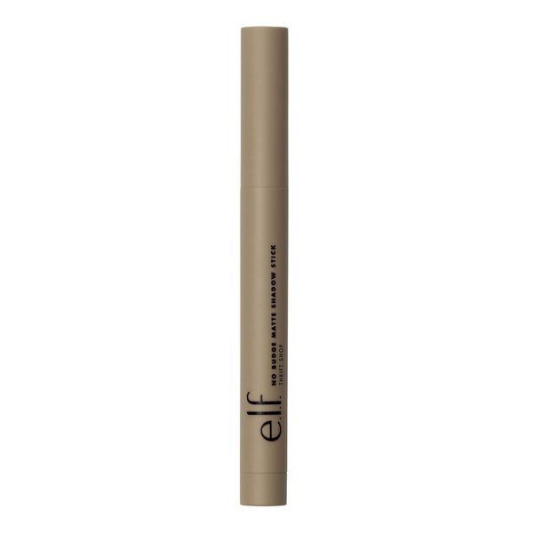 e.l.f. No Budge Matte Shadow Stick, One-Swipe Cream Eyeshadow Stick, Long-Wear & Crease Resistant, Matte Finish, Trift Shop