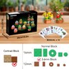 12 Flowers Succulents 3.6MM Mini Building Set - 1403PCS Botanical Collection for Office Home Décor Flower Plant Building Blocks Toy, Creative Building Project for Adults, Gifts for Women Kids 10+