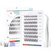 GAQQI Self Adhesive Eyelashes Clusters, No Glue Lash Clusters 10-16mm Wispy & Wet Cluster Lashes, No Band Press On Lashes, More Comfortable & Stronger Hold (Rabbit）