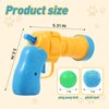 JPTECY Cat Ball Toy Launcher Gun 34pcs Cat Toys for Indoor Cats Interactive Cat Toy Kitten Toys Cat Balls Fetch Toy Cute Cat Toys Cat Ball Launcher, Cat Toys for Bored Indoor Adult Cats