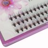 Dedila 8/10/12/14/16/17/18/20mm 60pcs 20 Root Grafting Individual False Eyelashes Mink Natural Long Eye Lashes Cluster Extension Makeup Beauty Fake Eyelash (22mm)