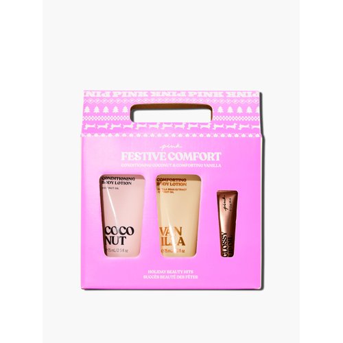 Victoria's Secret PINK Personal Care Beauty Gift Set, Lotion and Lip Oil Gift Set