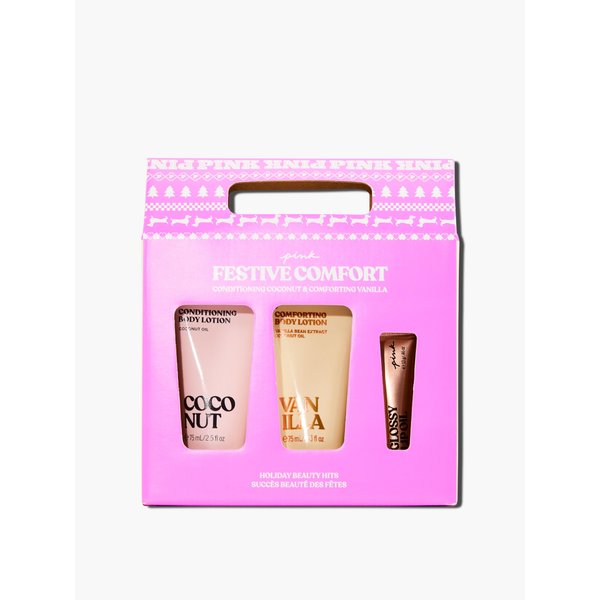 Victoria's Secret PINK Personal Care Beauty Gift Set, Lotion and Lip Oil Gift Set