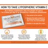LivOn Laboratories Lypo–Spheric Vitamin C – 2 Cartons (60 Packets) – 1,000 mg Vitamin C & 1,000 mg Essential Phospholipids Per Packet – Liposome Encapsulated for Improved Absorption – 100% Non–GMO