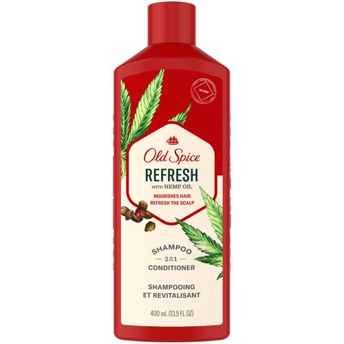 Old Spice, Refresh 2-in-1 Shampoo and Conditioner for Men, 13.5 Fl Oz