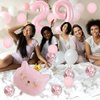 Cat Birthday Decorations, Cat Balloons, Pink 29 Balloon Numbers 40 inch, Cat Themed Birthday Party Decorations, 29 Balloons for Girls Birthday Party Decorations