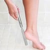 Foot Rasp Foot File and Callus Corn Remover (7" inch) Foot Care Pedicure Metal Surface Tool to Remove Hard Skin, Can be Used on Both Wet and Dry Feet, Colossal Stainless Steel File by Krisp Beauty