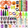 PPXMEEUDC 60pcs Halloween Party Favors Bulk Party Favors Goodie Bag Stuffers Classroom Prizes for Boys and Girls Birthday Halloween Party Supplies