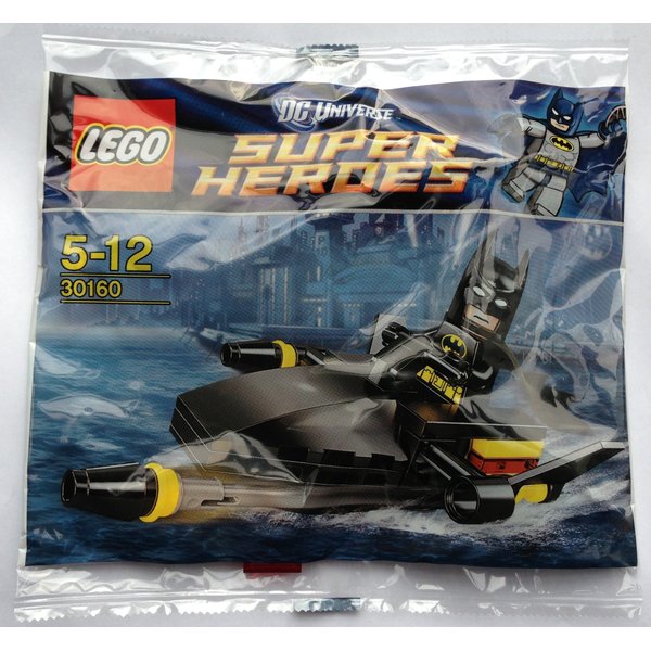 LEGO Super Heroes: Batman and Jetski Construction Game 30160 (in One Bag)