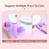 SAVILAND U V Light for Nails - 36W Portable Handheld Mini U V LED Nail Lamp for Gel Nails Curing All Soak-Off U V Folding Stand Nail Dryer Easy to Use for Nail Art Tool for Home DIY Salon