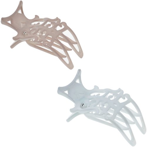 Camila Paris Women's French Hair Claw Clips - 3 inch Fashion Durable Styling Accessories with Strong No-Slip Grip, Made in France