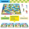 Broytain Word Ocean Phonics Board Game for Kids,Educational Learning Word Board Games for Boys and Girls,Reading and Spelling Word Games Ages 4 5 6,Classroom Travel Indoor Outdoor Family Games