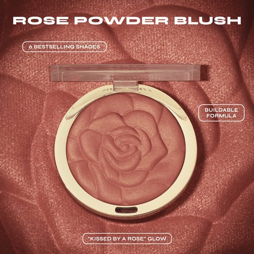 Milani Rose Powder Blush - Coral Cove (0.6 Ounce) Cruelty-Free Blush - Shape, Contour & Highlight Face with Matte or Shimmery Color