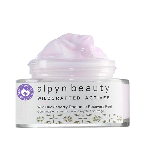 Alpyn Wild Huckleberry Recovery Peel | Reduce Redness, Actively Exfoliate Skin, Moisturizer & Soothes | 1.7 oz / 50 ml