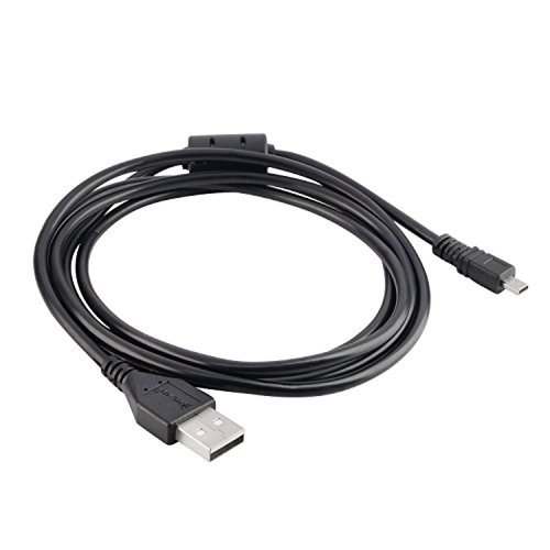 Synergy Digital Camera USB Cable, Compatible with Nikon Coolpix S3000 Digital Camera, 3 Ft. (8 Pin) Data USB Cable