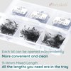 Promade Fans Lashes 600 Pcs Loose Fans 10D 0.07mm C Curl Premade Fans Eyelash Extensions 9-14mm Mixed Length Multiple Options Pro Made Fans Eye Lash Extensions (10D 0.07 C 9-14 mix)