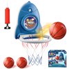 Aooess Basketball Hoop Indoor Toys for Kids 3 4 5 Boys: Toddler Basketball Hoop Indoor Wall Mount Basketball Hoop Suction Cup Basketball Hoop Toys for 3 Year Old Boy Gifts for 3-8 Year Old Boys，Blue