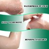 60 Pieces Transparent Stretch Adhesive Bandage Waterproof Bandage, Film Clear Dressing Bandages Dressing Tape for Swimming Skin, Ellipse (3.2 x 4 Inch)